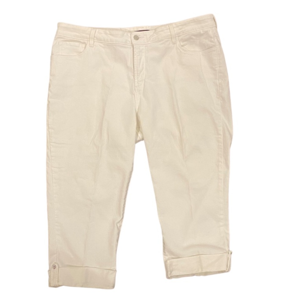 White NYDJ Capris Size 18W